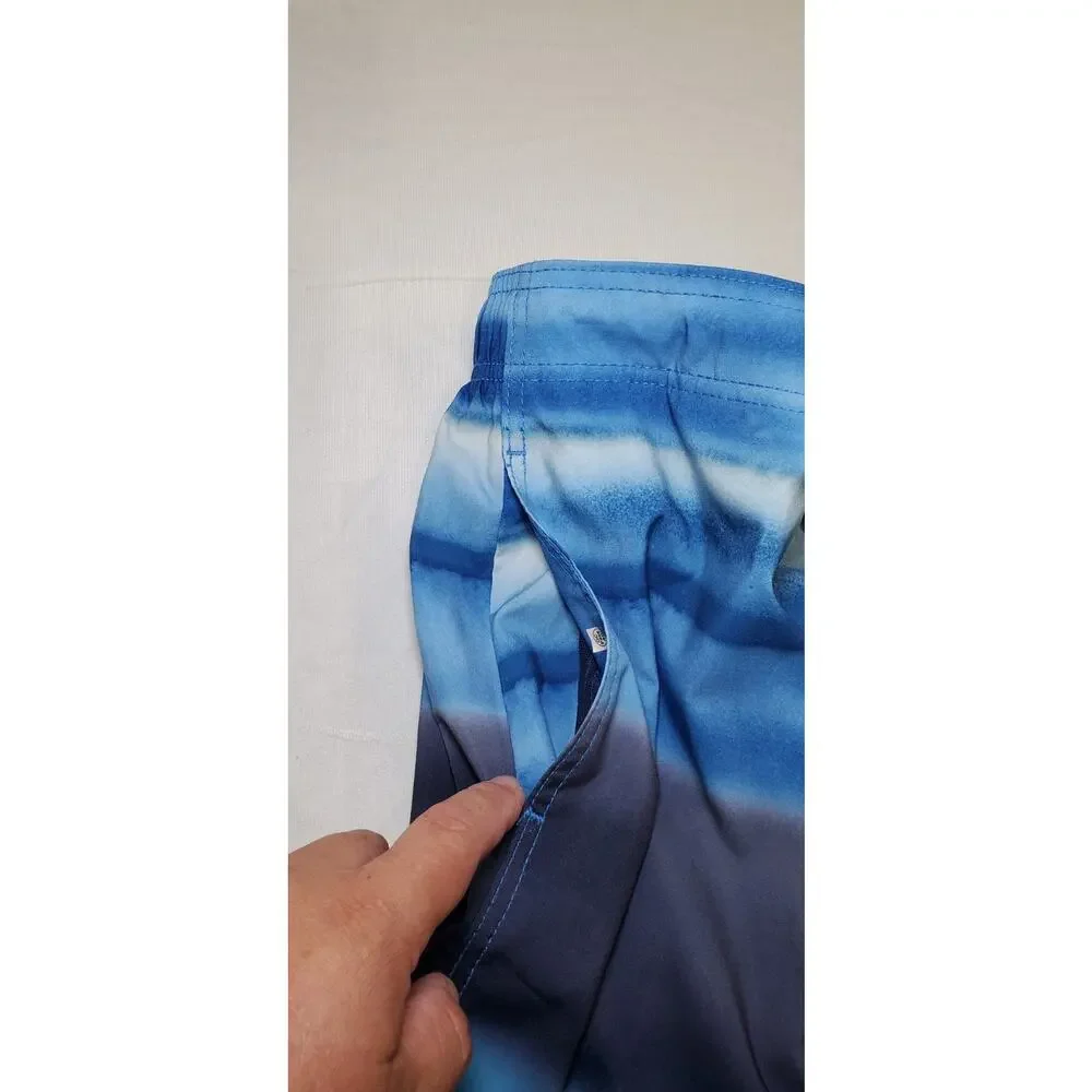 Men’s SPEEDO Size S Blue Coastal Bondi board 20” swim shorts 4-Way Stretch Ca10